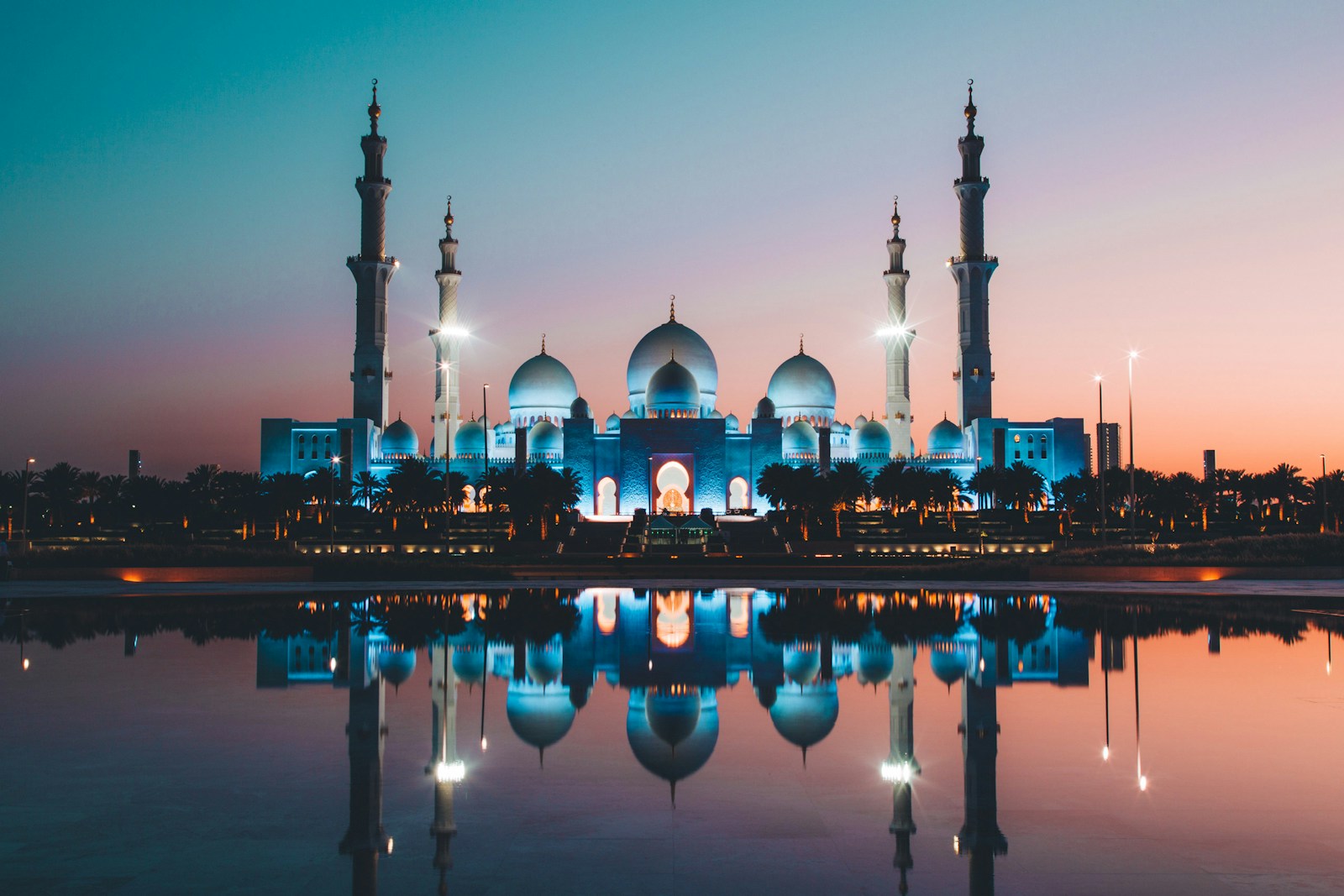 Luxury Hajj Package — illustrated scene